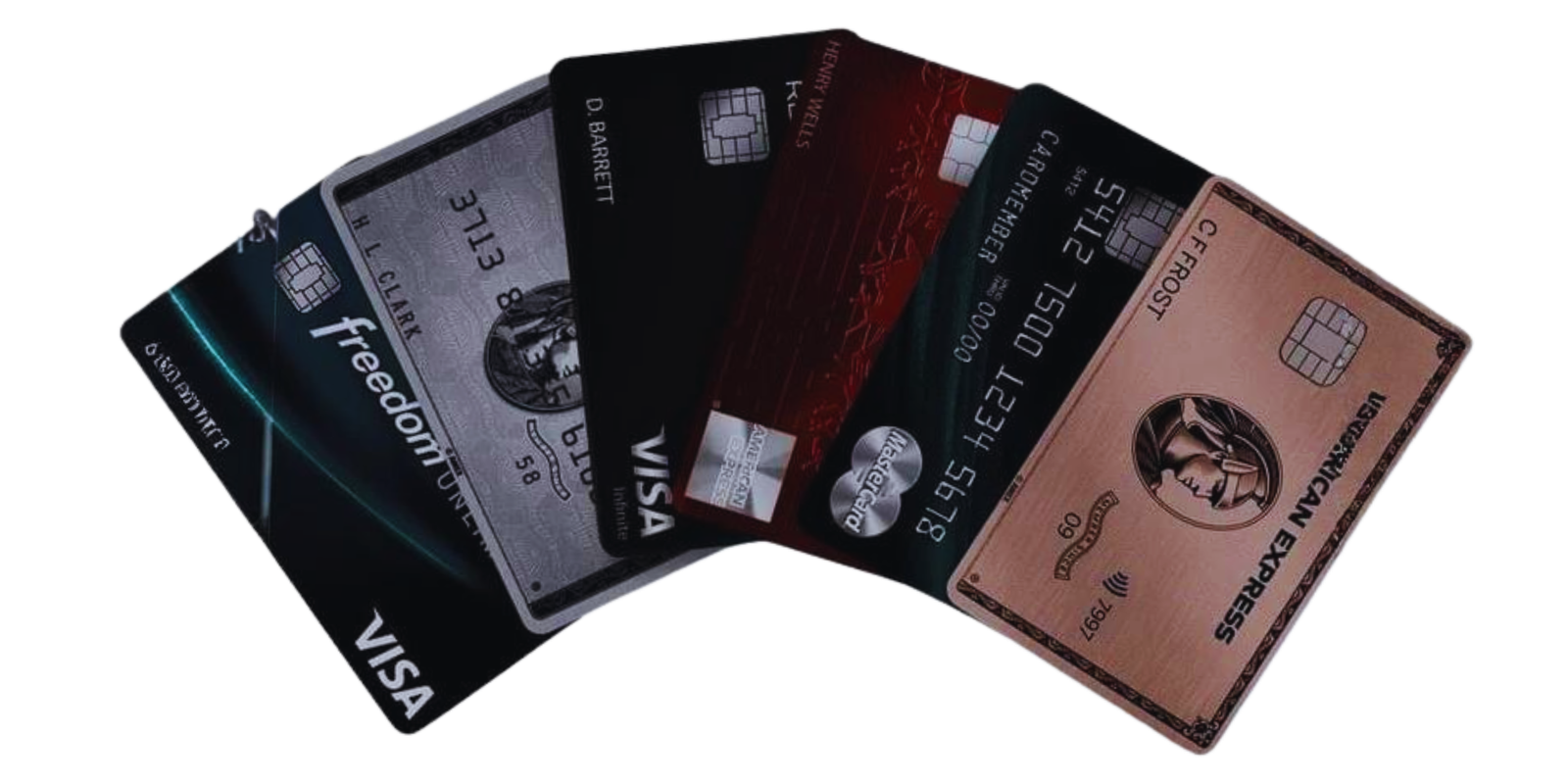 Preview of cards and features